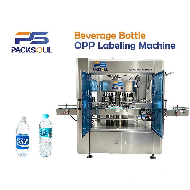 Mesin Pelabelan OPP Botol Minuman