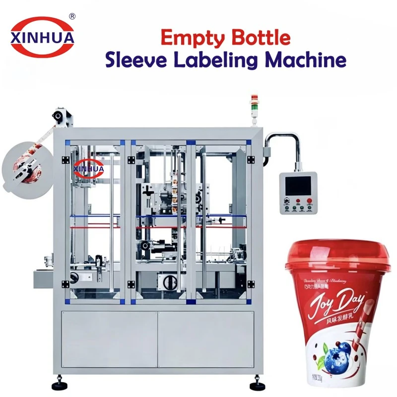 Mesin Pelabelan Lengan Botol Kosong