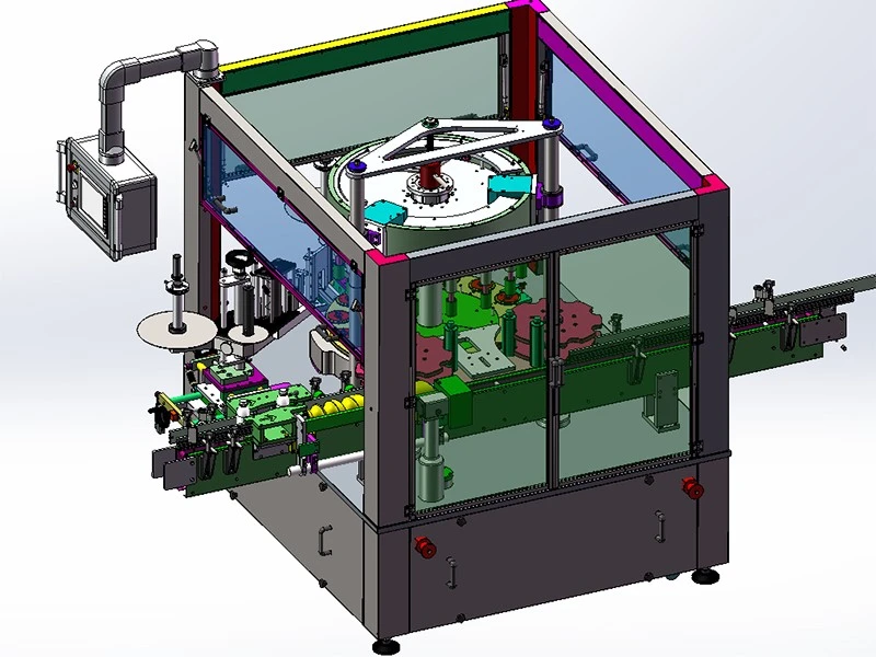 Cosmetic Bottle Labeling Machine