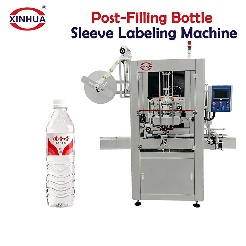 Mesin Pelabelan Lengan Botol Selepas Pengisian